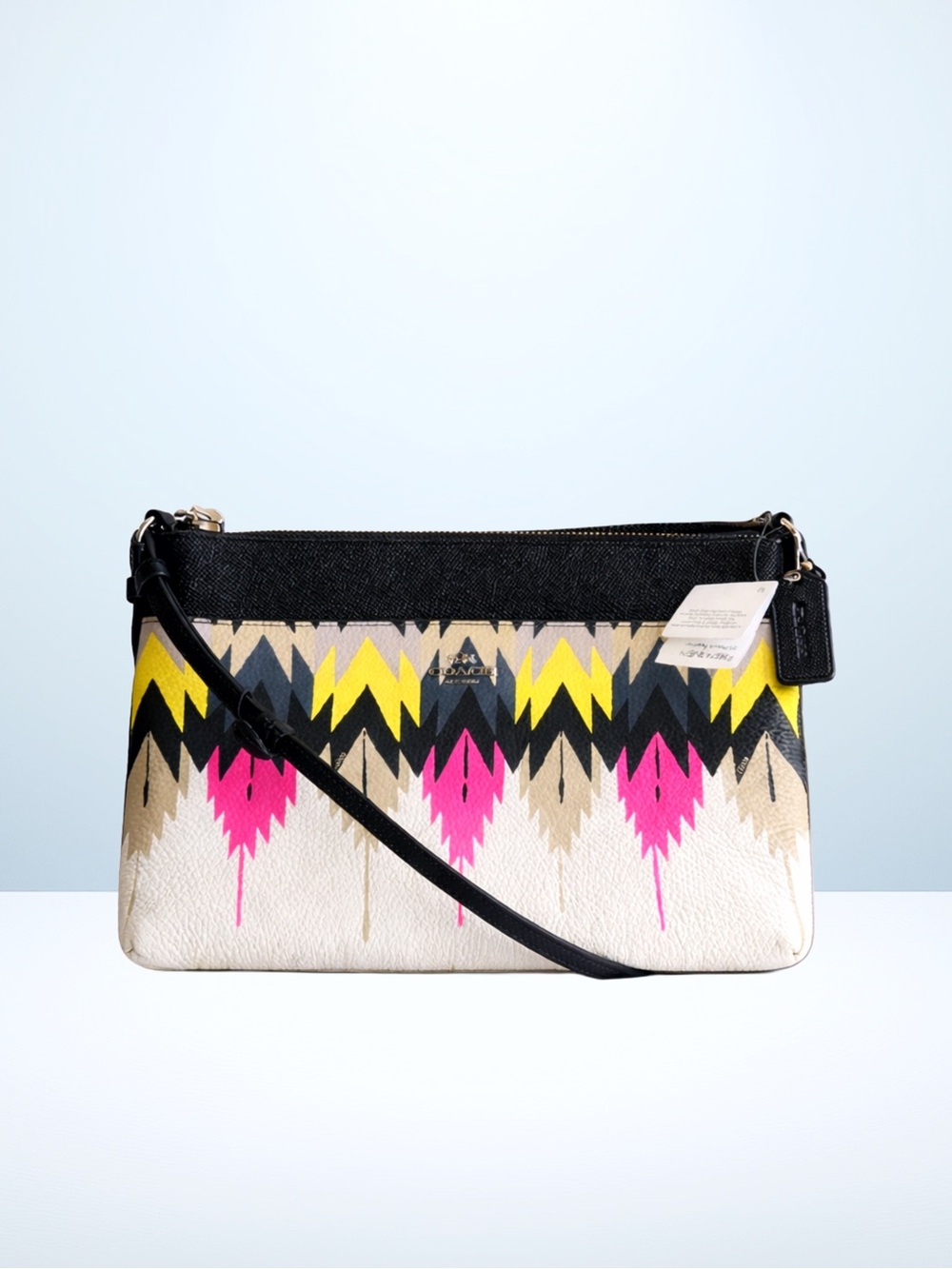 COACH Coachella Pink Feather Crossbody, NWT